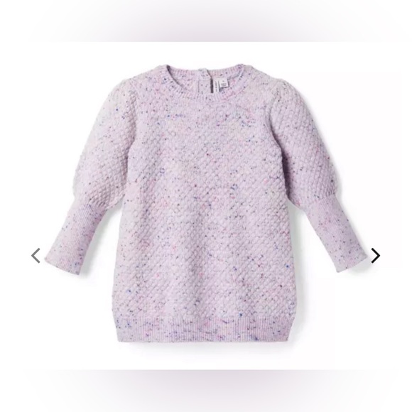 Janie and Jack - MARLED SWEATER DRESS - Size 4 - Picture 1 of 5